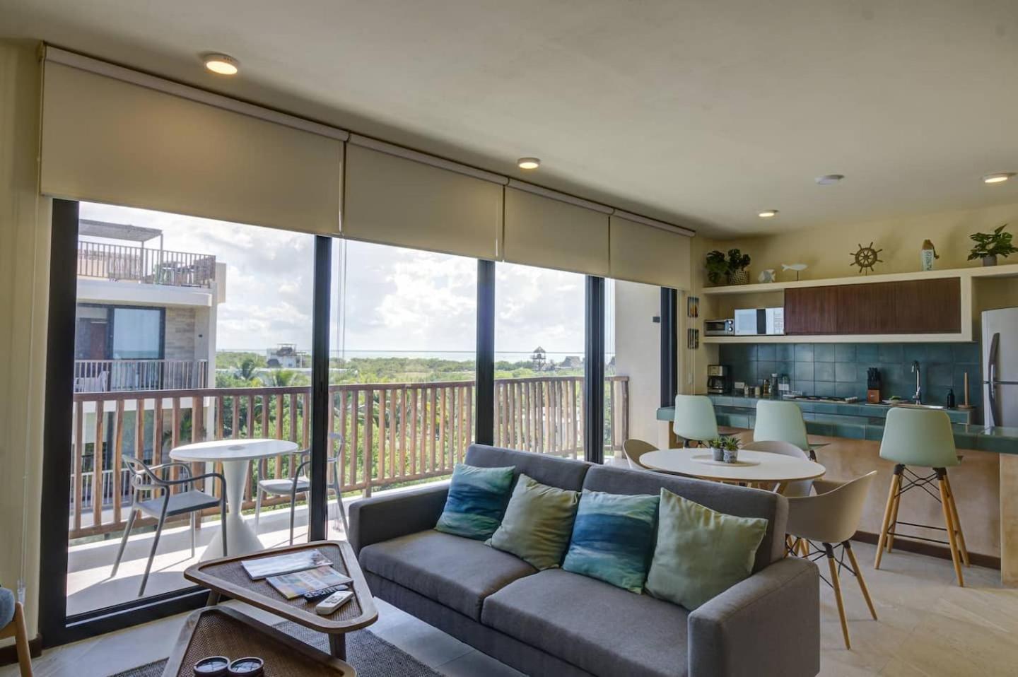 Beautiful Ocean View Penthouse With Private Pool -C301 Hotel Ilha Holbox Exterior foto