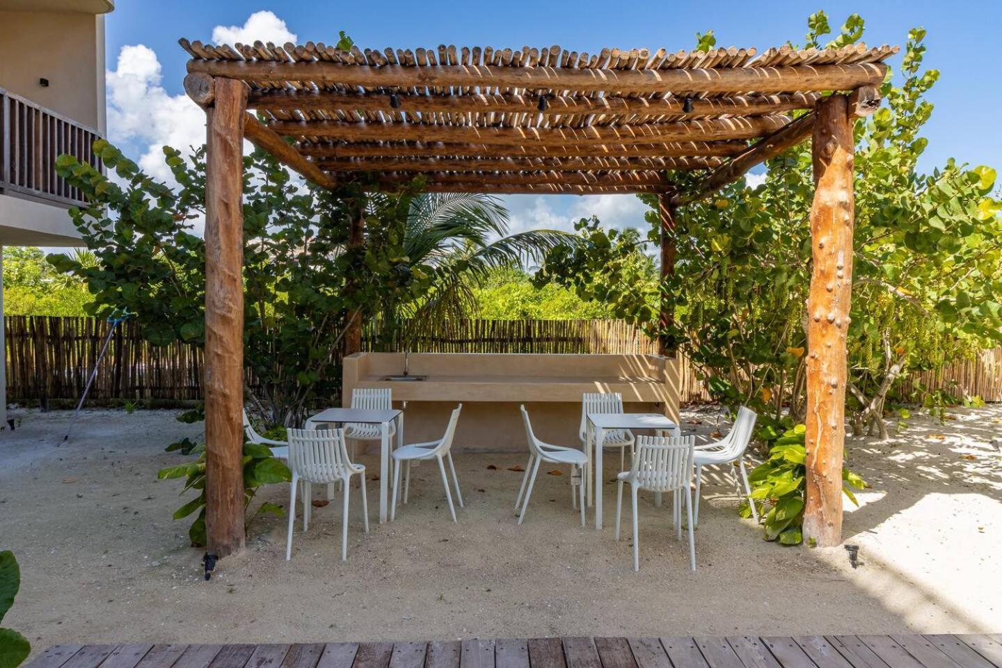 Beautiful Ocean View Penthouse With Private Pool -C301 Hotel Ilha Holbox Exterior foto