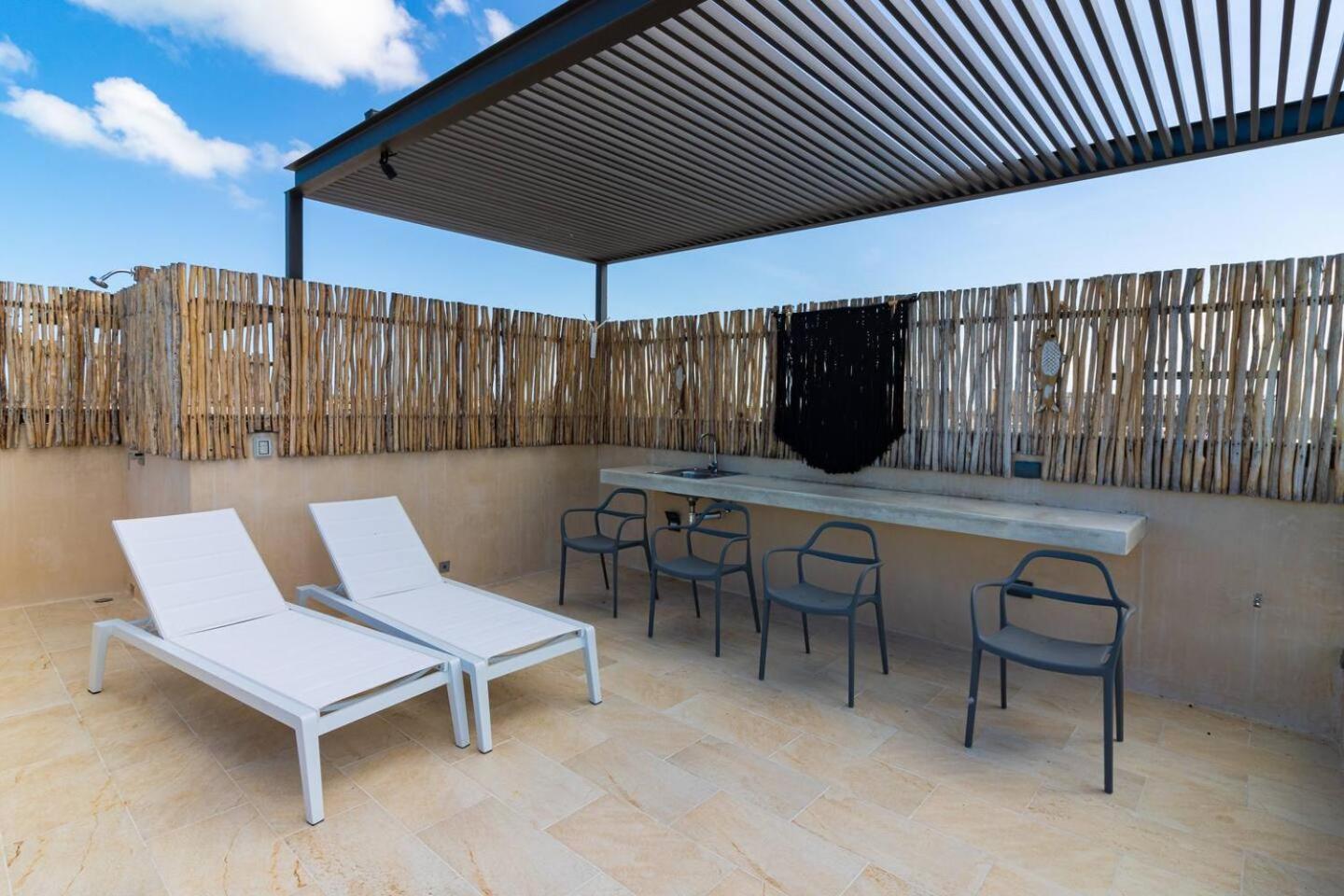 Beautiful Ocean View Penthouse With Private Pool -C301 Hotel Ilha Holbox Exterior foto
